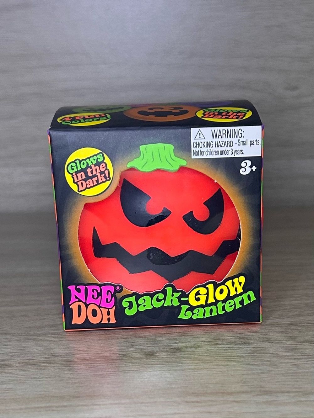 Halloween NEEDOH Jack-Glow Lantern Squishy Toy